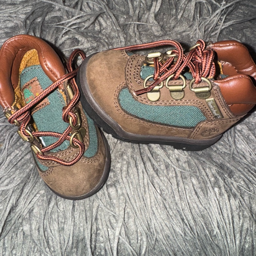 Timberland Dark Brown Nubuck Boots